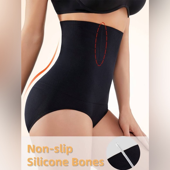 2 PACK Shapewear for Women Tummy Control High Waisted Body Shaper Waist Trainer - Picture 2 of 7